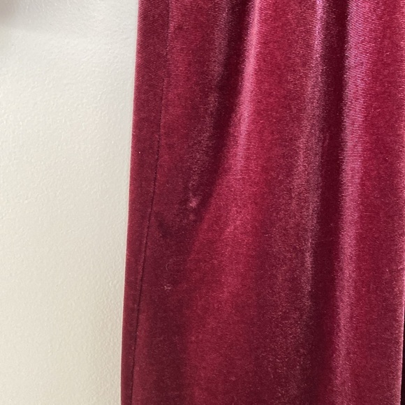 A New Day Velvet Long Sleeve V Neck Dress - Picture 11 of 13